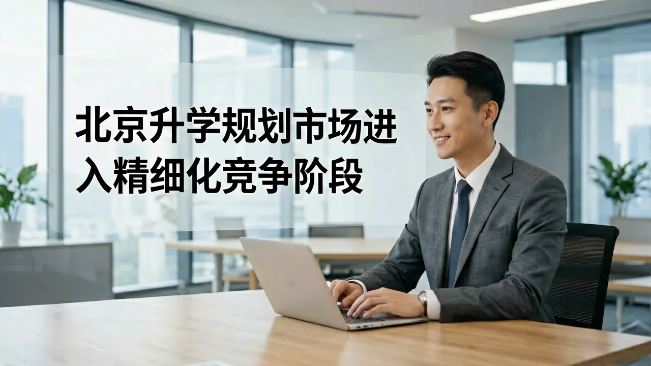 北京升学规划市场进入精细化竞争阶段